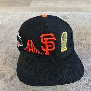 New Era Black and Orange Hat